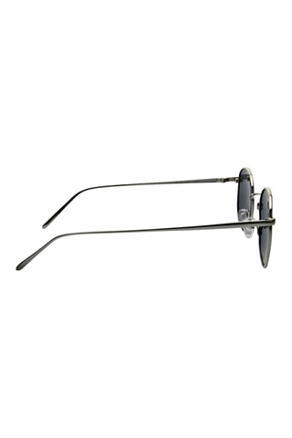 Occhiali da sole polarizzati unisex - Categoria 3 - Nero e argentato