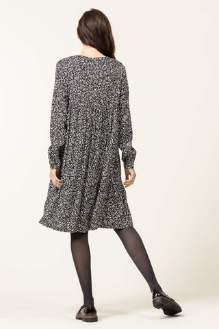 Robe patineuse - Blanc et noir
