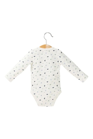 Pyjama 3 pièces Mapyj - Blanc et bleu
