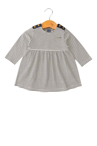 Robe - Blanc et bleu