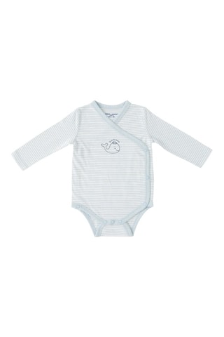 Ensemble 3 pièces - Blanc et bleu