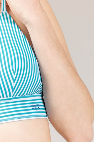 Maillot 2 pièces - Blanc et bleu