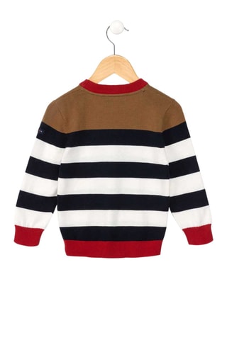 Pull - Noir et marron
