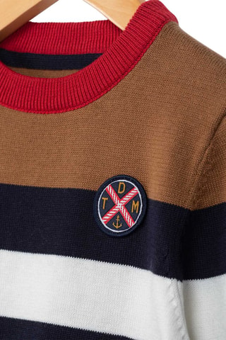 Pull - Noir et marron