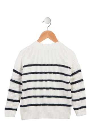 Pull Exona - Blanc et noir