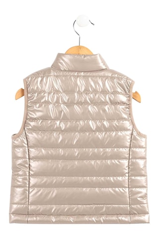 Doudoune sans manches - Beige