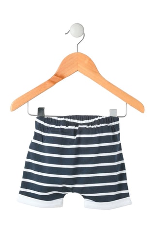 T-shirt et short Ezino - Blanc et bleu