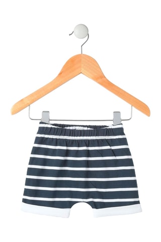 T-shirt et short Ezino - Blanc et bleu