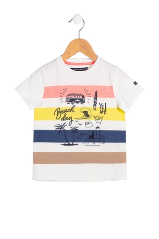 T-shirt Eltico - Terre de Marins - Blanc