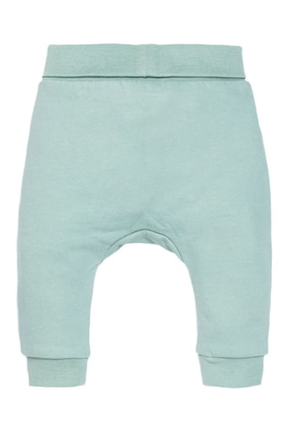 T-shirt et pantalon - Blanc, bleu, jaune et vert