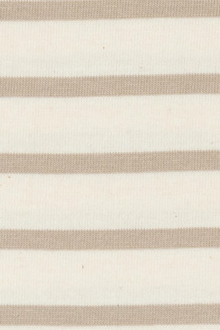 T-shirt ECOFEK - Blanc et beige