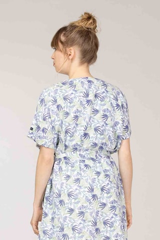 Kimono - Blanc, bleu et vert