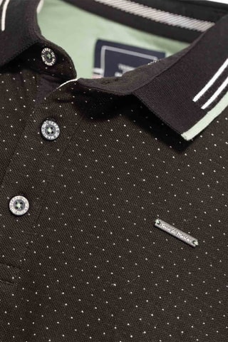 Polo - Gris, marron et noir