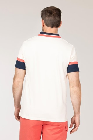 Polo - Branco - Bege