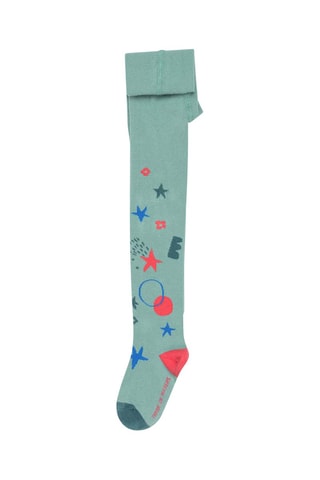 Collant Copave - Rouge, bleu et vert