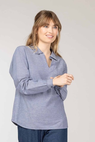 Blouse - Bleu