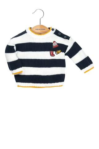Pull - Blanc et bleu
