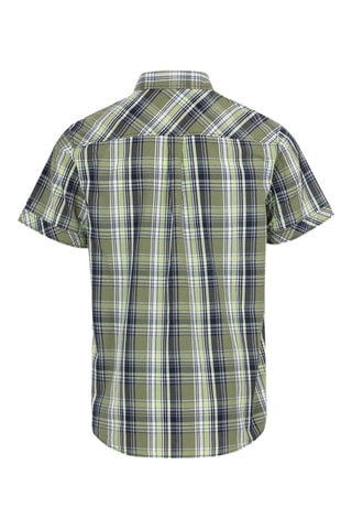 Chemise Ecaro - Blanc, noir et vert