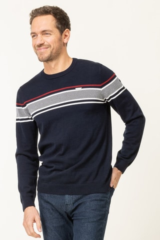 Pull - Blanc et bleu