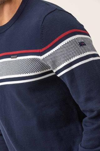 Pull - Blanc et bleu