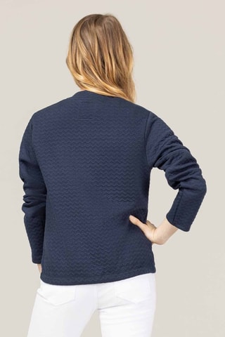 Veste - Blanc et bleu