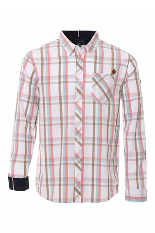 Chemise - Blanc, beige et jaune