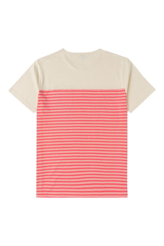 T-shirt Agaspar - Noir et beige