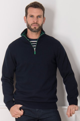 Pull - Blanc et bleu