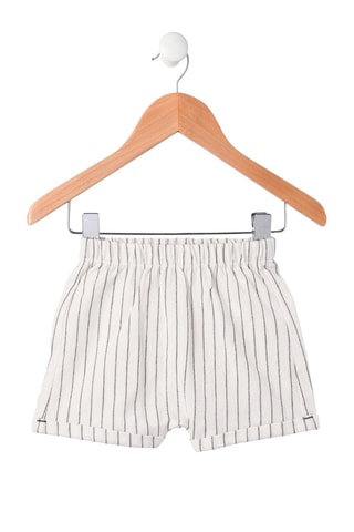 T-shirt et short - Blanc et bleu
