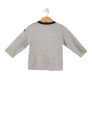 T-shirt - Bleu, vert et gris