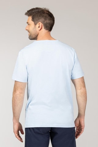 T-shirt - Noir et bleu