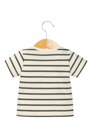 T-shirt Ecomixte - Blanc et vert