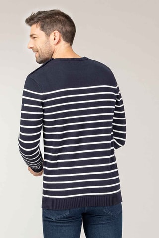 Pull - Blanc et bleu