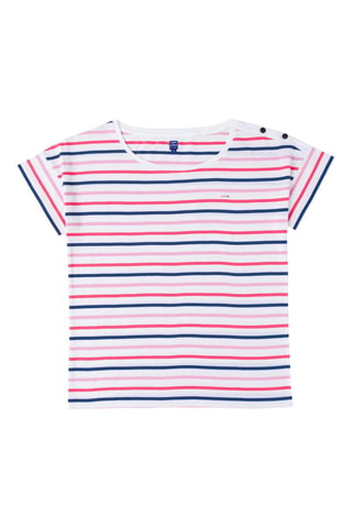 T-shirt Asmar - Rouge, bleu et rose