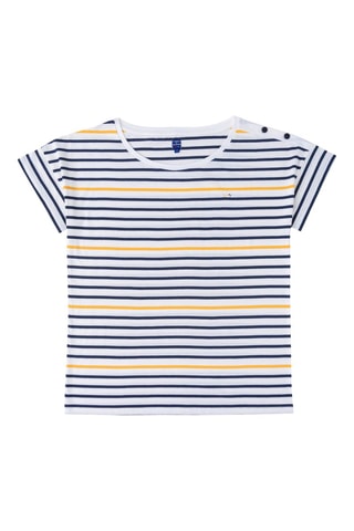 T-shirt Asmar - Blanc et jaune