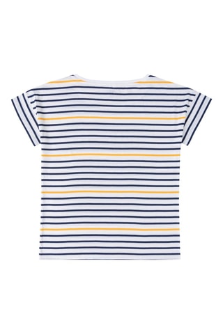 T-shirt Asmar - Blanc et jaune