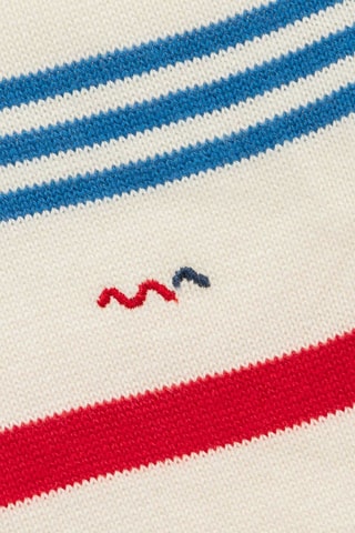 Pull - Blanc, rouge et bleu