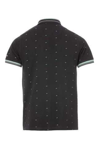 Polo - Blanc, noir et vert
