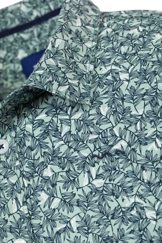 Chemise - Blanc et vert