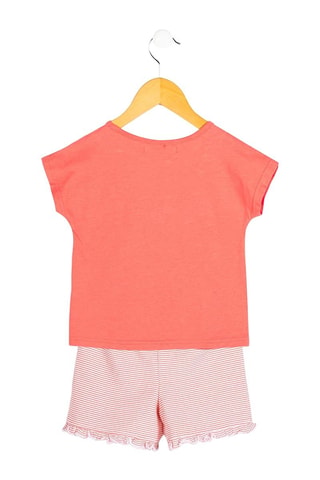 Pyjama Noura - Terre de Marins - Rose et rouge