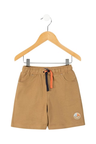 Bermuda Lomay - Terre de Marins - Beige et blanc