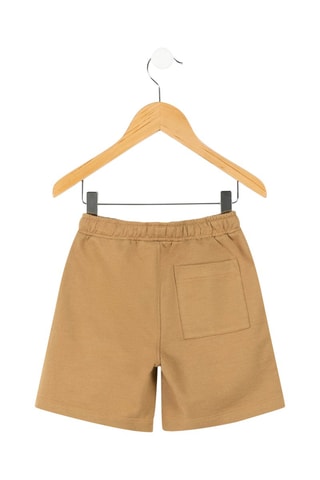 Bermuda Lomay - Terre de Marins - Beige et blanc