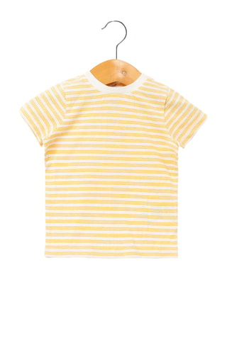 Salopette-short et t-shirt - Bleu