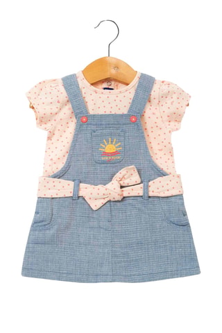 T-shirt et robe - Bleu