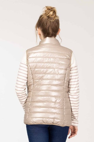 Doudoune sans manches - Beige