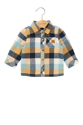 Chemise - Bleu et jaune