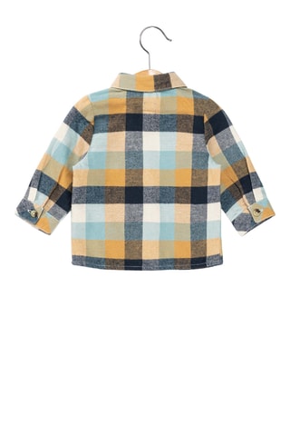 Chemise - Bleu et jaune