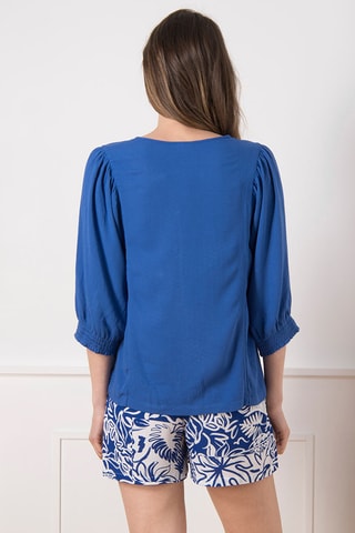 Blouse - Bleu
