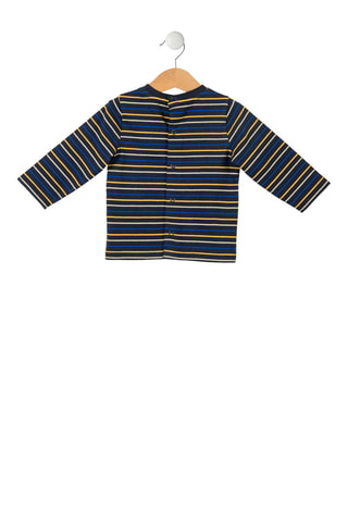 T-shirt - Bleu et jaune