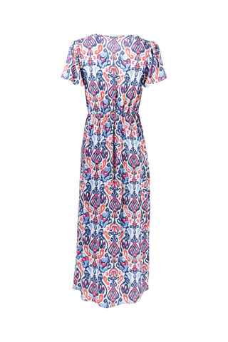 Robe Pesol - Blanc, rouge et bleu